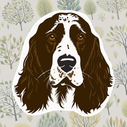 Springer Spaniel Glossy Premium Vinyl Sticker