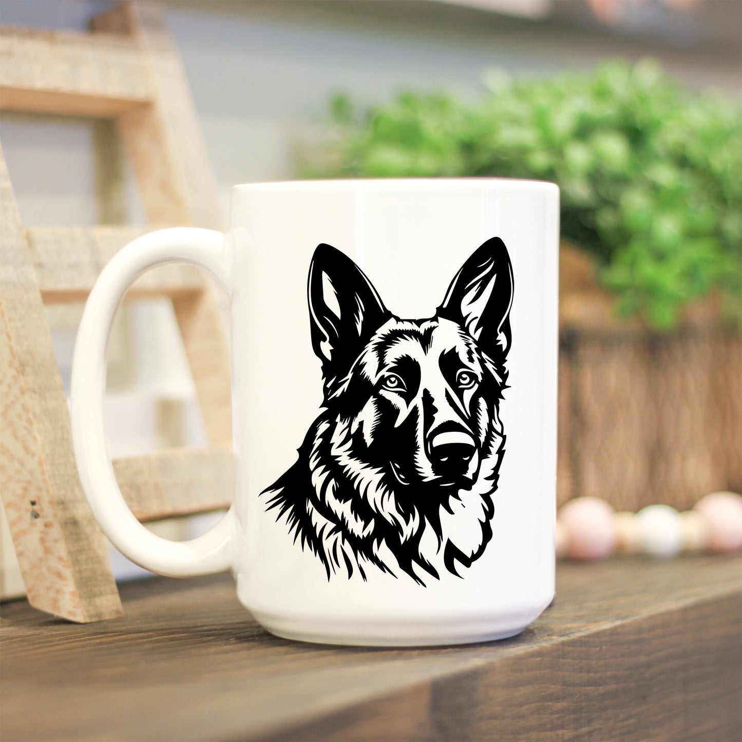 German Shepherd Ceramic Mug