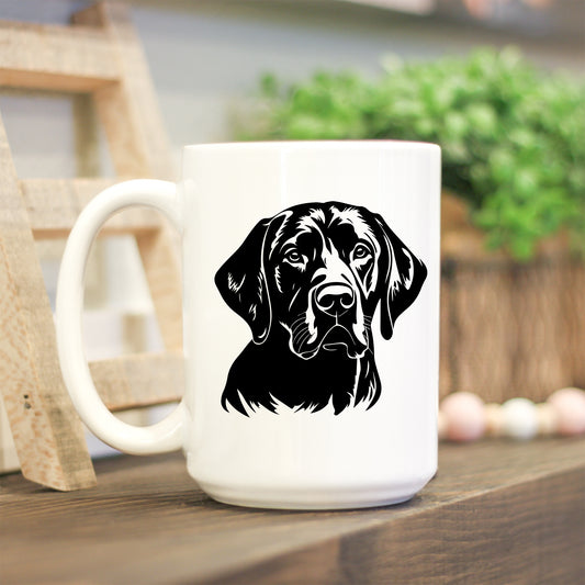 Black Labrador Ceramic Mug