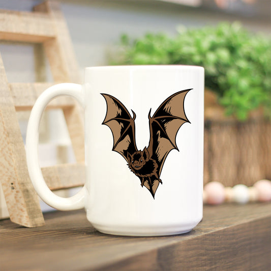 Flying Bat Ceramic Mug